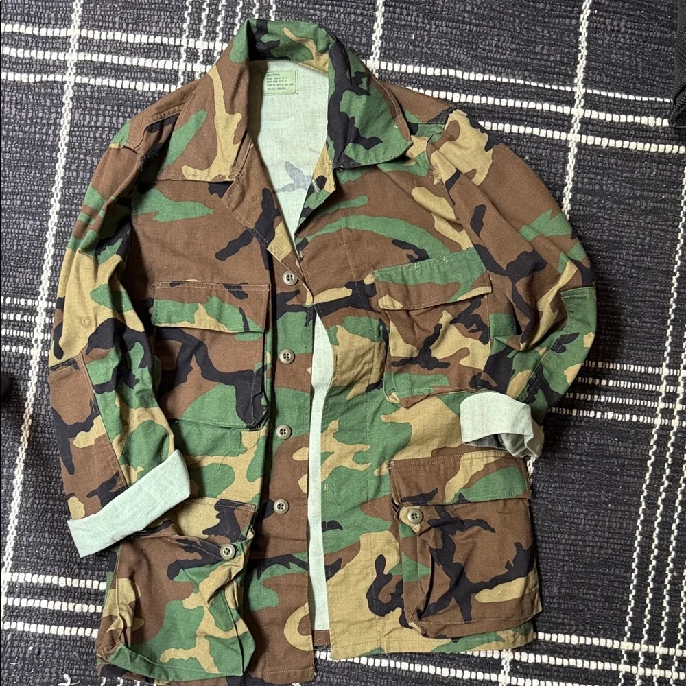 Camouflage oversized  Field Jacket - Picture 2 of 4